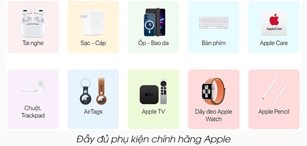 Phụ kiện Apple chính hãng đa dạng