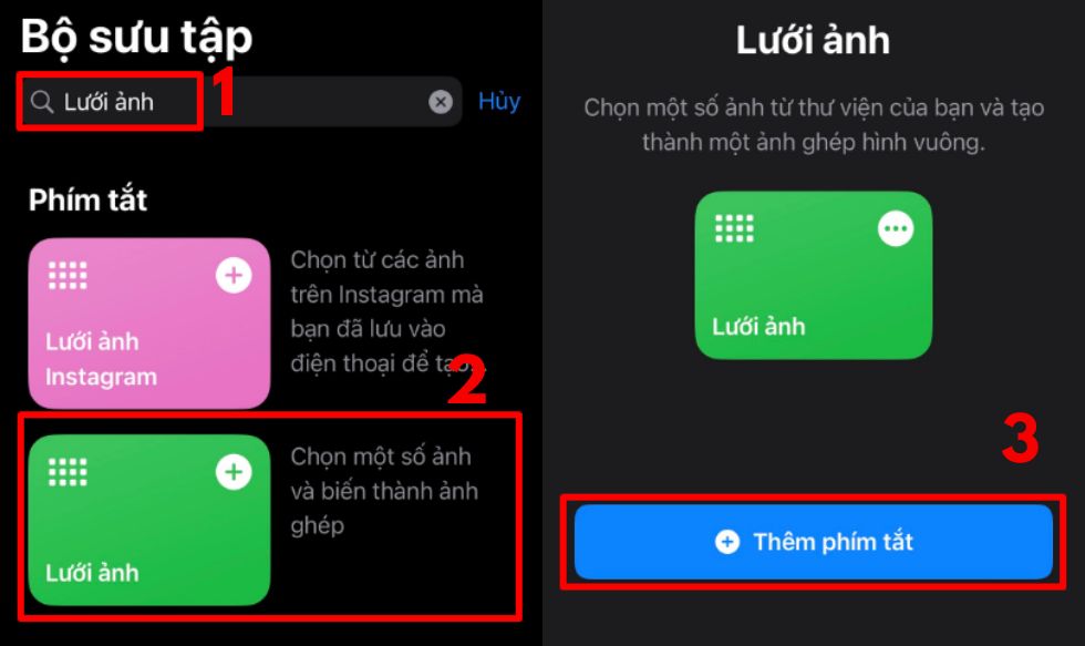 cách ghép ảnh trên iPhone đơn giản