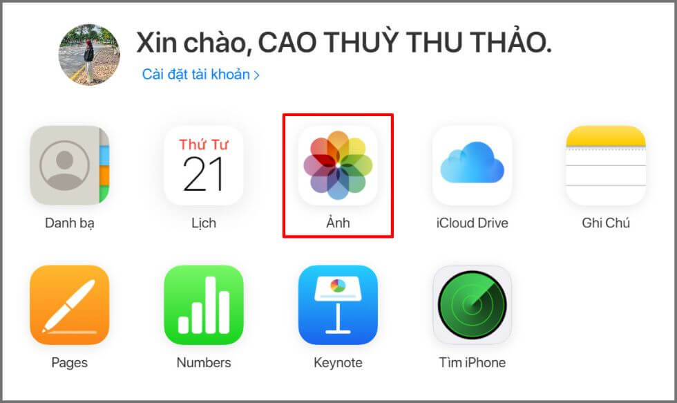 khôi phục ảnh đã xóa trên iphone
