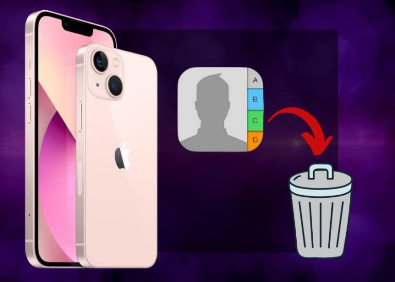 cách xóa danh bạ trên iphone