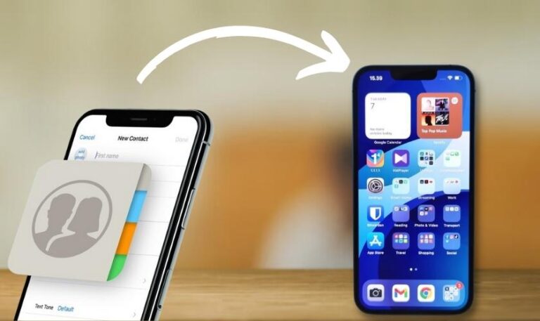 cách chuyển danh bạ từ iphone sang iphone