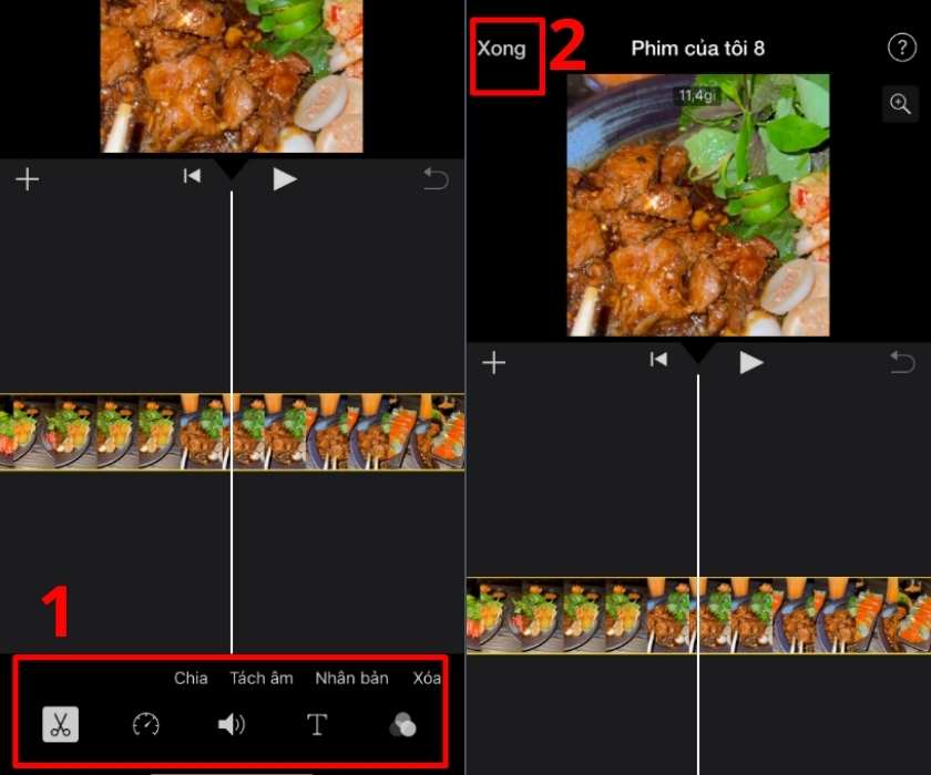 Tùy chỉnh tốc độ video và nhạc trên iMovie