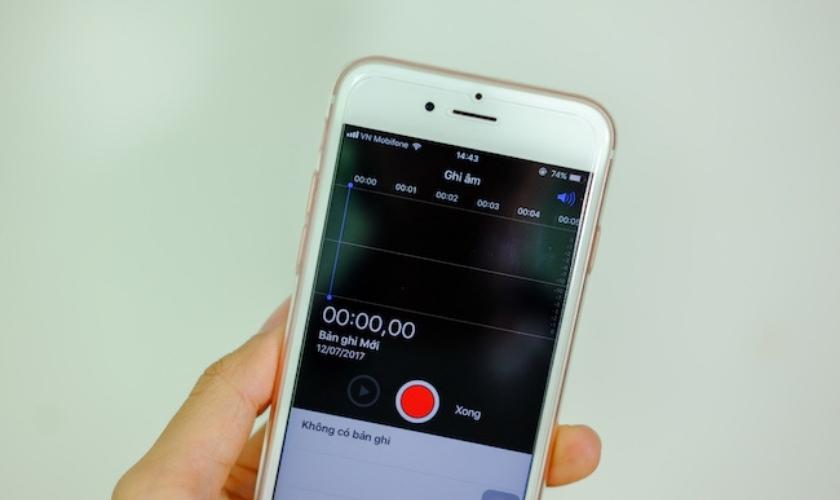 Cách ghi âm trên iPhone đơn giản
