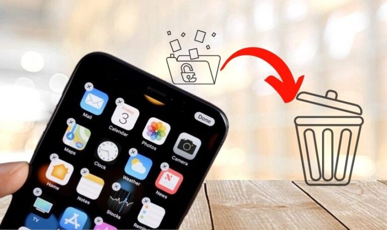 xóa dữ liệu ứng dụng trên iphone