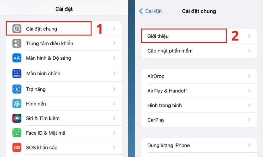 Cách đổi tên AirDrop trên iphone