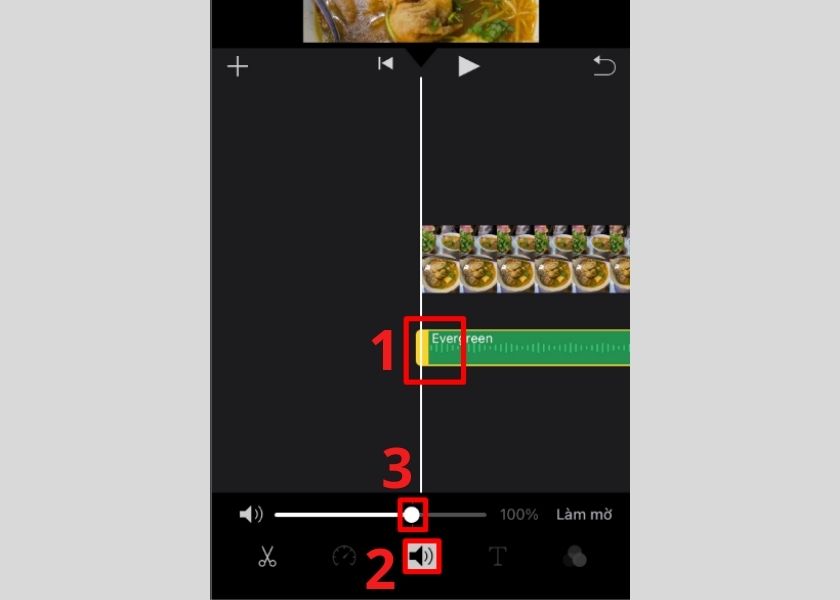 chèn nhạc vào video trên iPhone