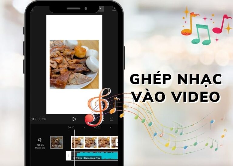 Cách ghép nhạc vào video trên iPhone