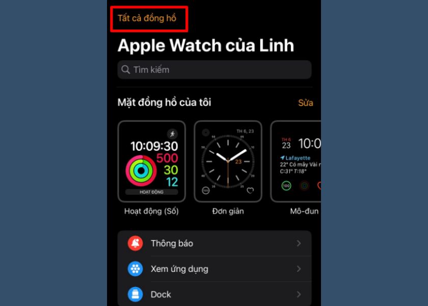 ghép đôi nhiều apple watch 