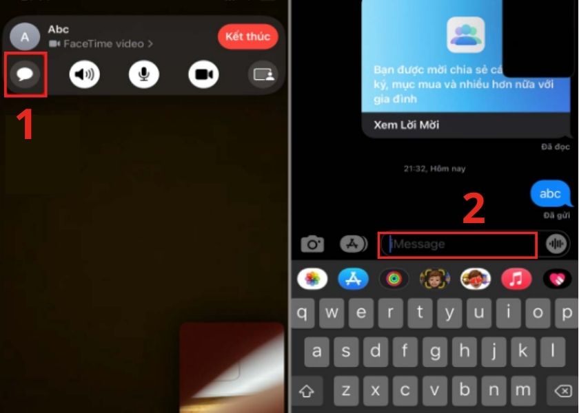 cách bật facetime