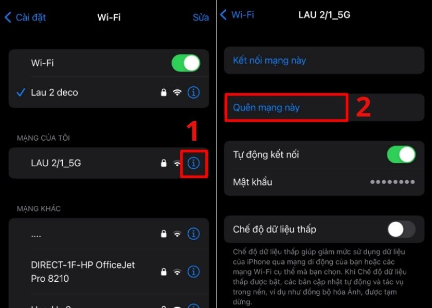 iPhone bị lỗi không kết nối được Wi-Fi