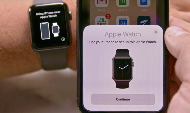 Cách kết nối Apple Watch với iPhone mới