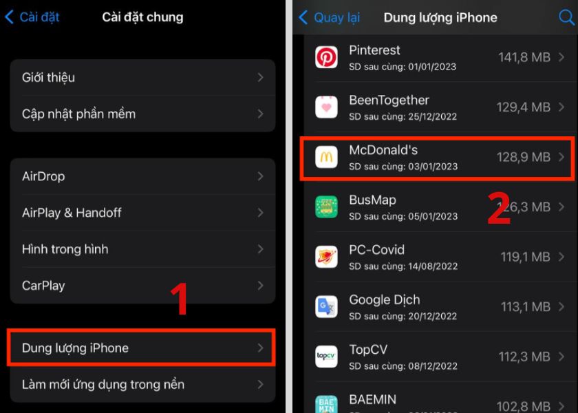 không tải được ứng dụng trên appstore