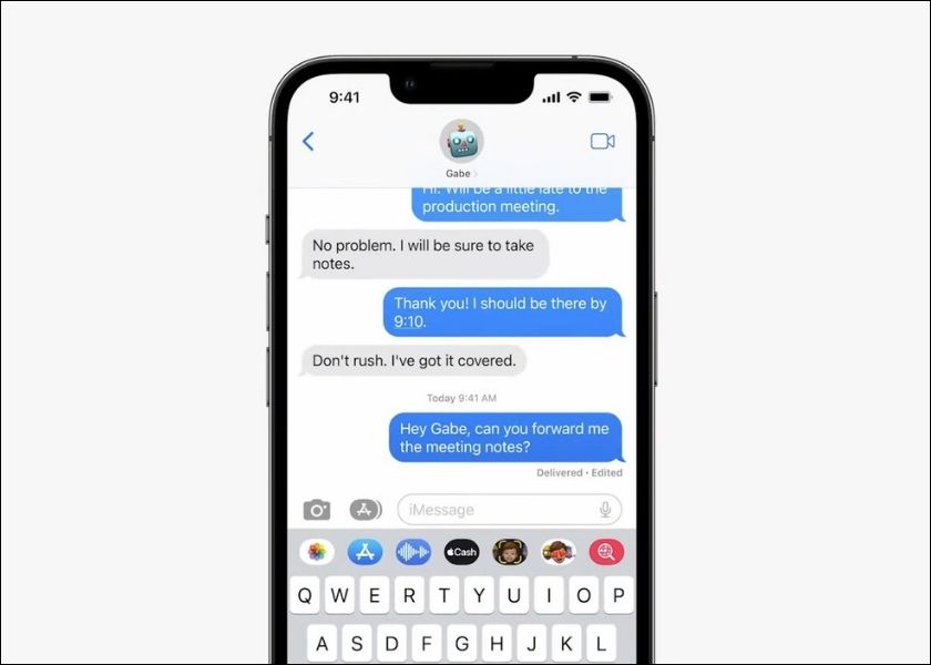 nhắn tin bằng imessage