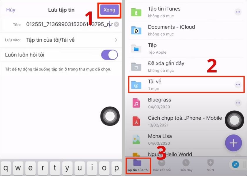 Cách tải video trên Facebook về iPhone