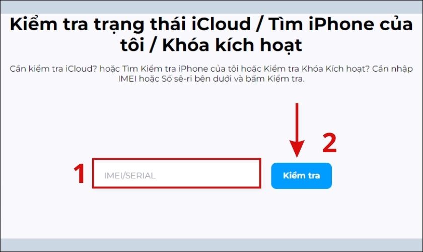 sử dụng iunlocker để kiểm tra icloud