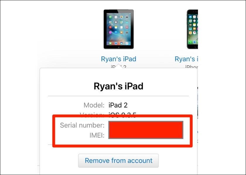 lên trang web check imei ipad