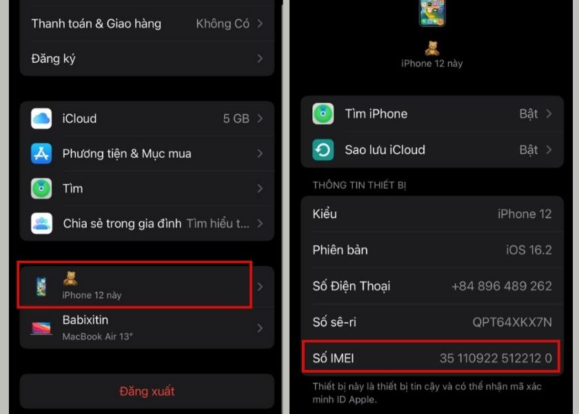 hướng dẫn check imei ipad đơn giản