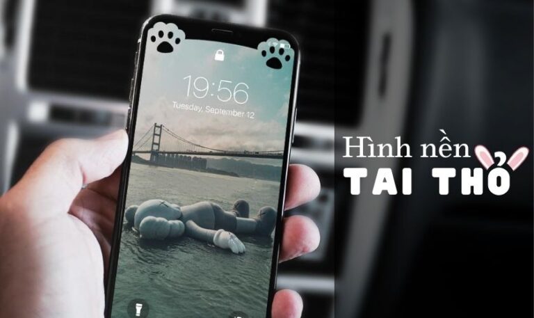 hình nền tai thỏ cho iphone