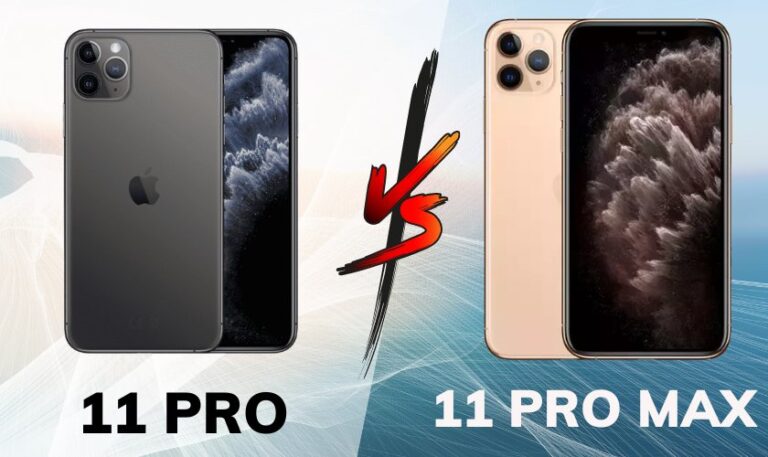 so sánh iphone 11 pro và 11 pro max