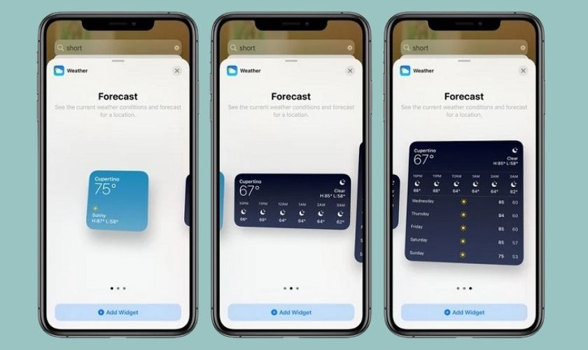 widget ios 14 đẹp 