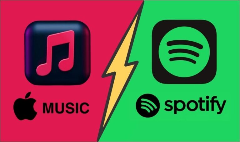 apple music và spotify