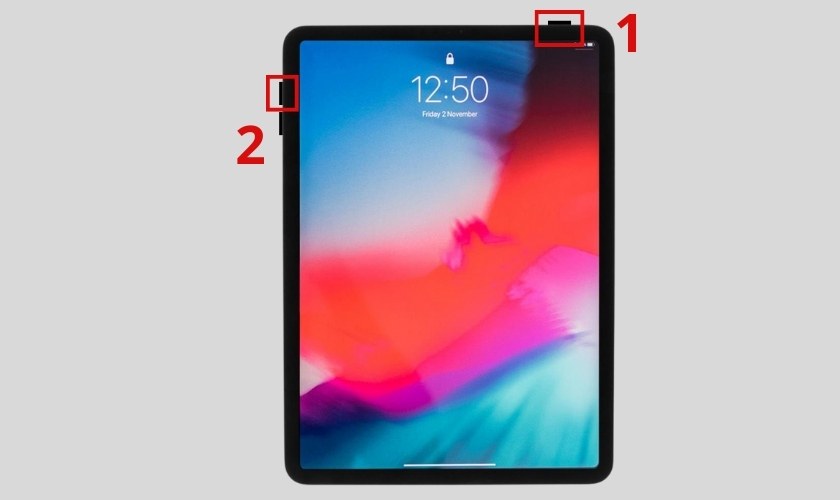 tắt nguồn ipad không cần phím nguồn