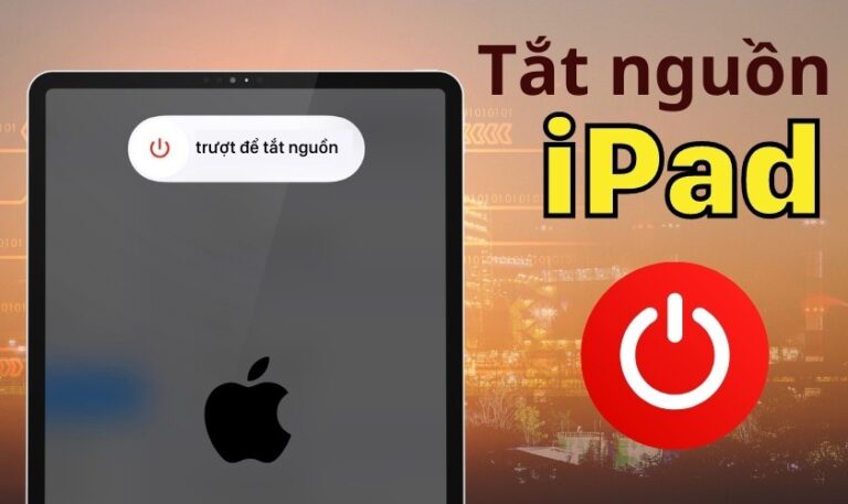 cách tắt nguồn ipad khi bị treo