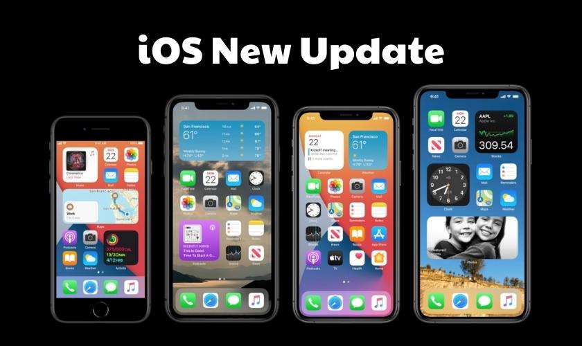 update phần mềm cho iphone 