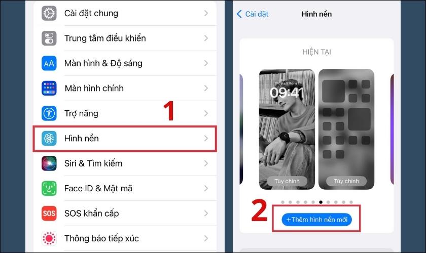 cài đặt ảnh chuyển động cho iphone