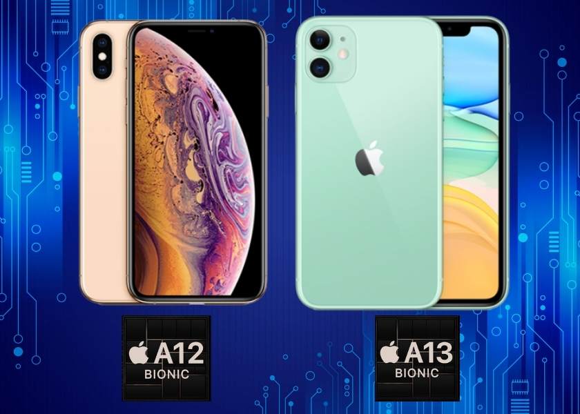 iphone 11 và iphone xs max khác nhau về cấu hình 