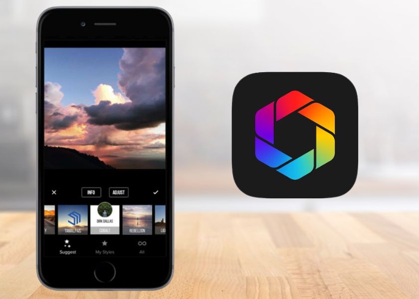 afterlight app chỉnh sửa ảnh trên iphone thú vị