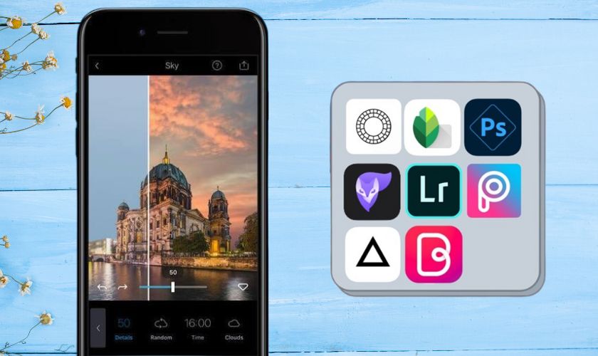 app chỉnh ảnh đẹp trên iphone