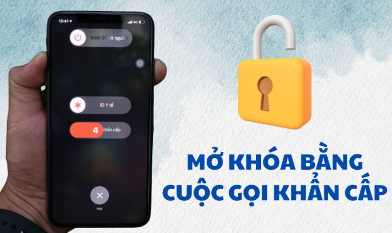 cách mở khóa iphone bằng cuộc gọi khẩn cấp