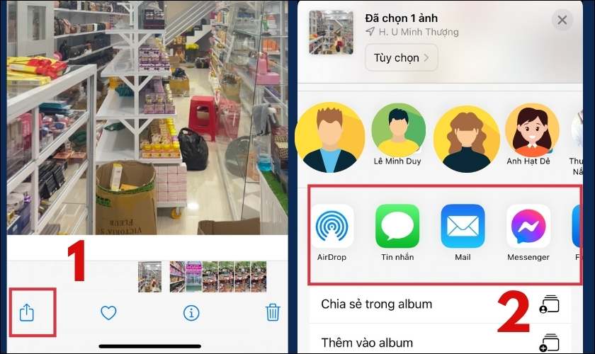 chia sẻ ảnh gif vừa làm xong