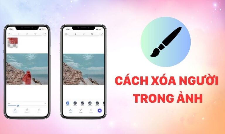 cách xóa người trong ảnh