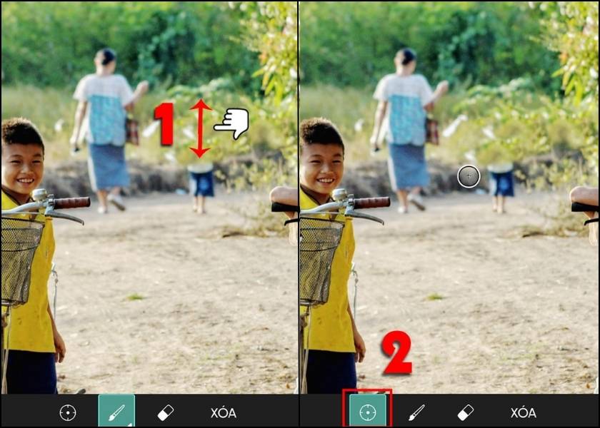 hướng dẫn xóa người trong ảnh bằng app picsart 