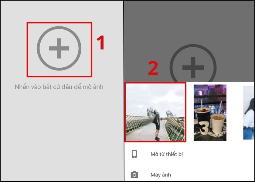 cách xóa người trong ảnh bằng app snapseed 