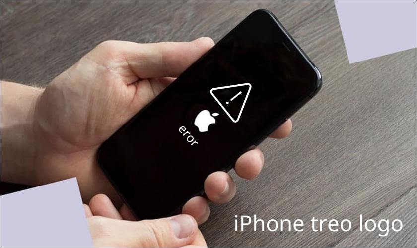 iphone bị treo logo