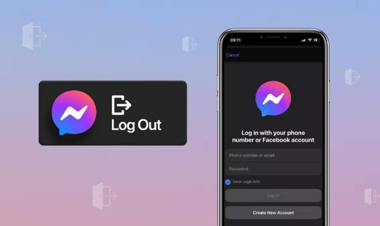 cách đăng xuất messenger trên điện thoại iPhone