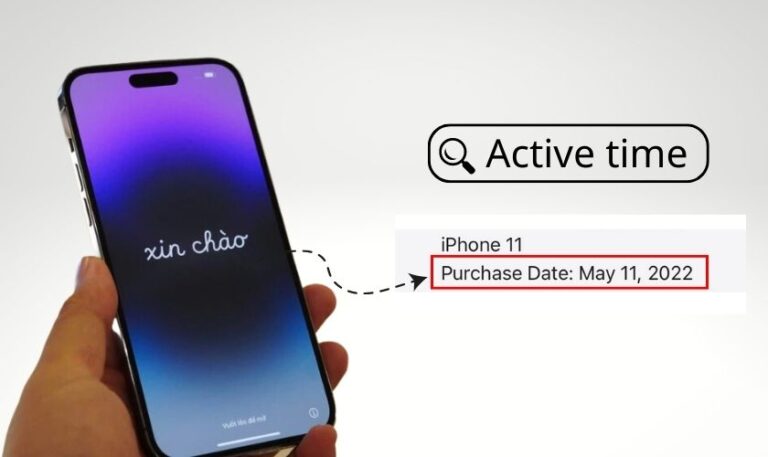 kiểm tra ngày kích hoạt iphone