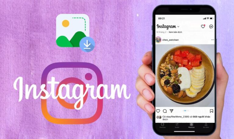 tải ảnh instagram về iphone