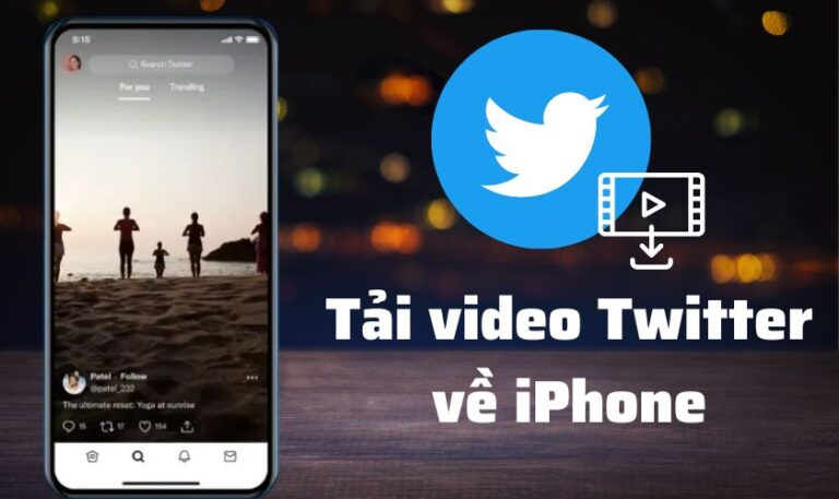 tải video twitter về iphone