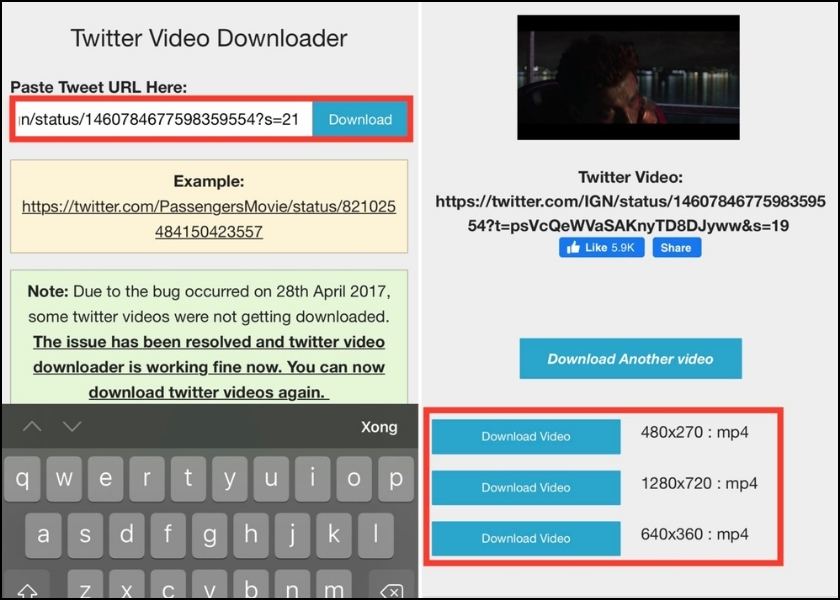 hướng dẫn download video nhanh chóng bằng ứng dụng có sẵn 