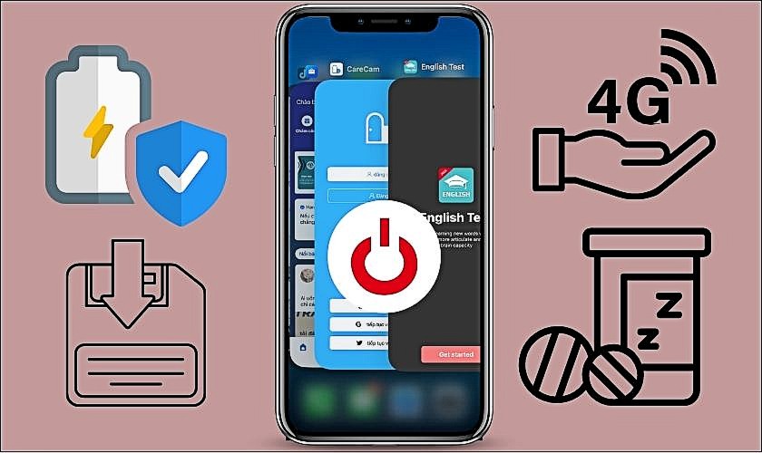 lợi ích khi tắt ứng dụng chạy ngầm iphone