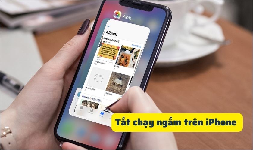 tắt ứng dụng chạy ngầm iphone