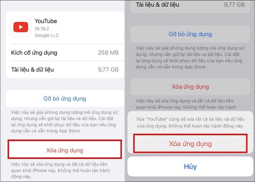 hướng dẫn gỡ cài đặt các app không cần thiết trên thiết bị