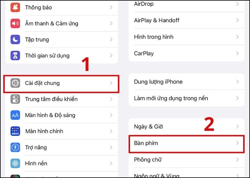 cách tắt tiên đoán trên iphone