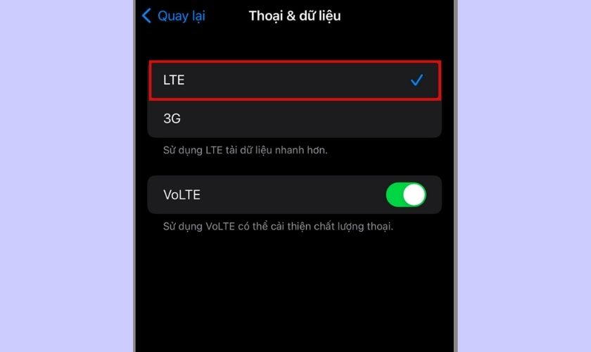 hướng dẫn cách bật 4g trên iphone