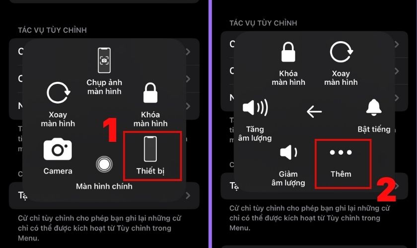 sử dụng nút home ảo để shutdown iphone