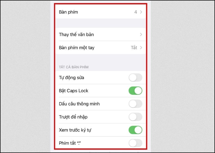 một số mẹo tùy chỉnh bàn phím iphone dễ sử dụng